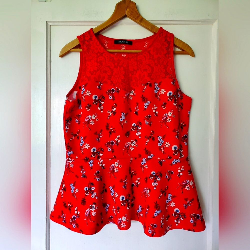 Gorgeous Floral Summer Top 💖🌺🌹